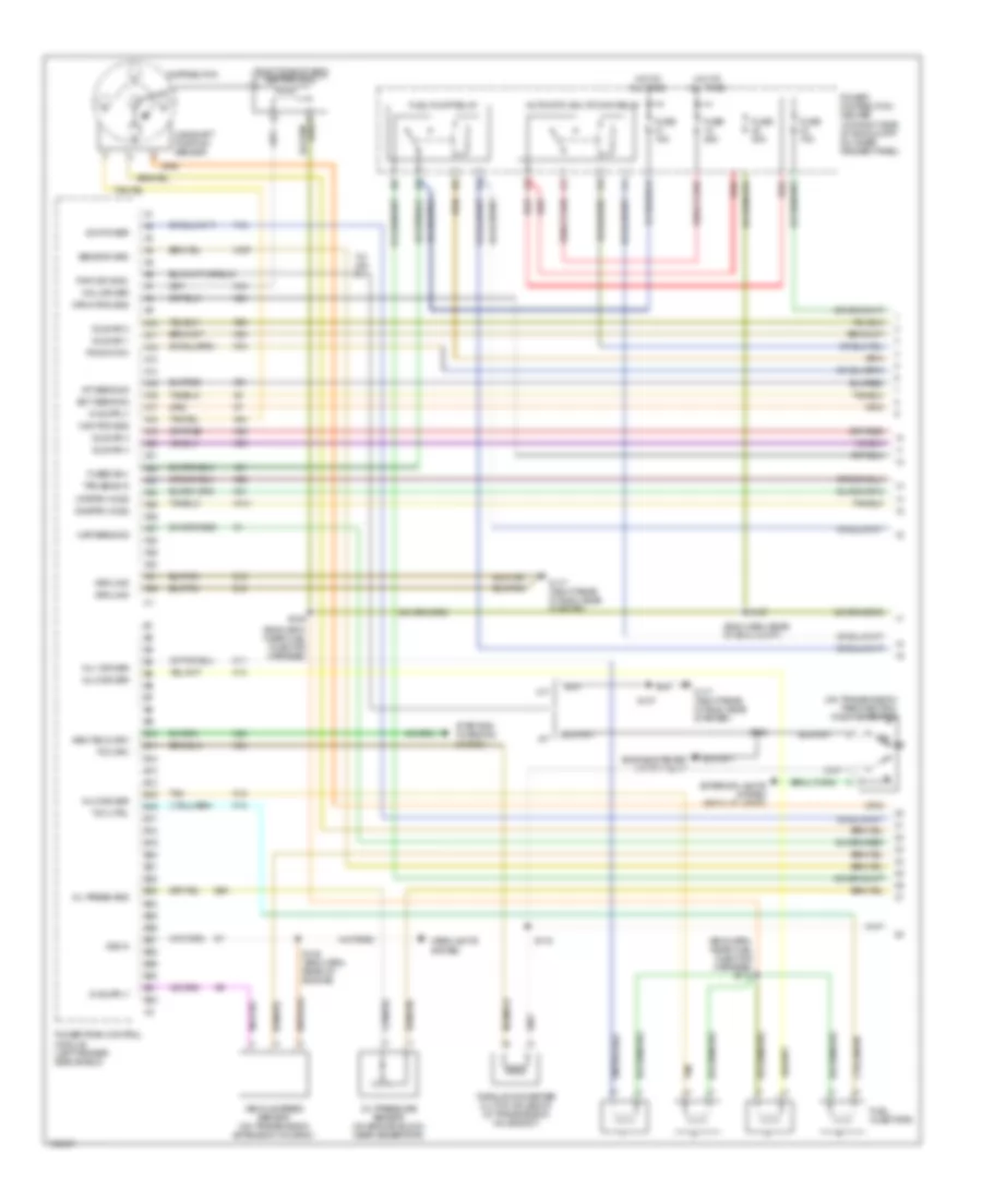 2 5L Engine Performance Wiring Diagrams 1 of 3 for Jeep Cherokee Sport 1998