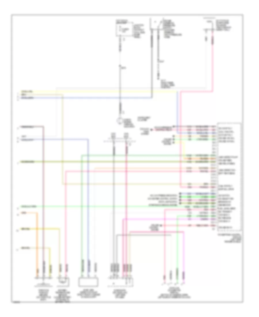 2.5L, Engine Performance Wiring Diagrams (3 of 3) for Jeep Cherokee Sport 1998