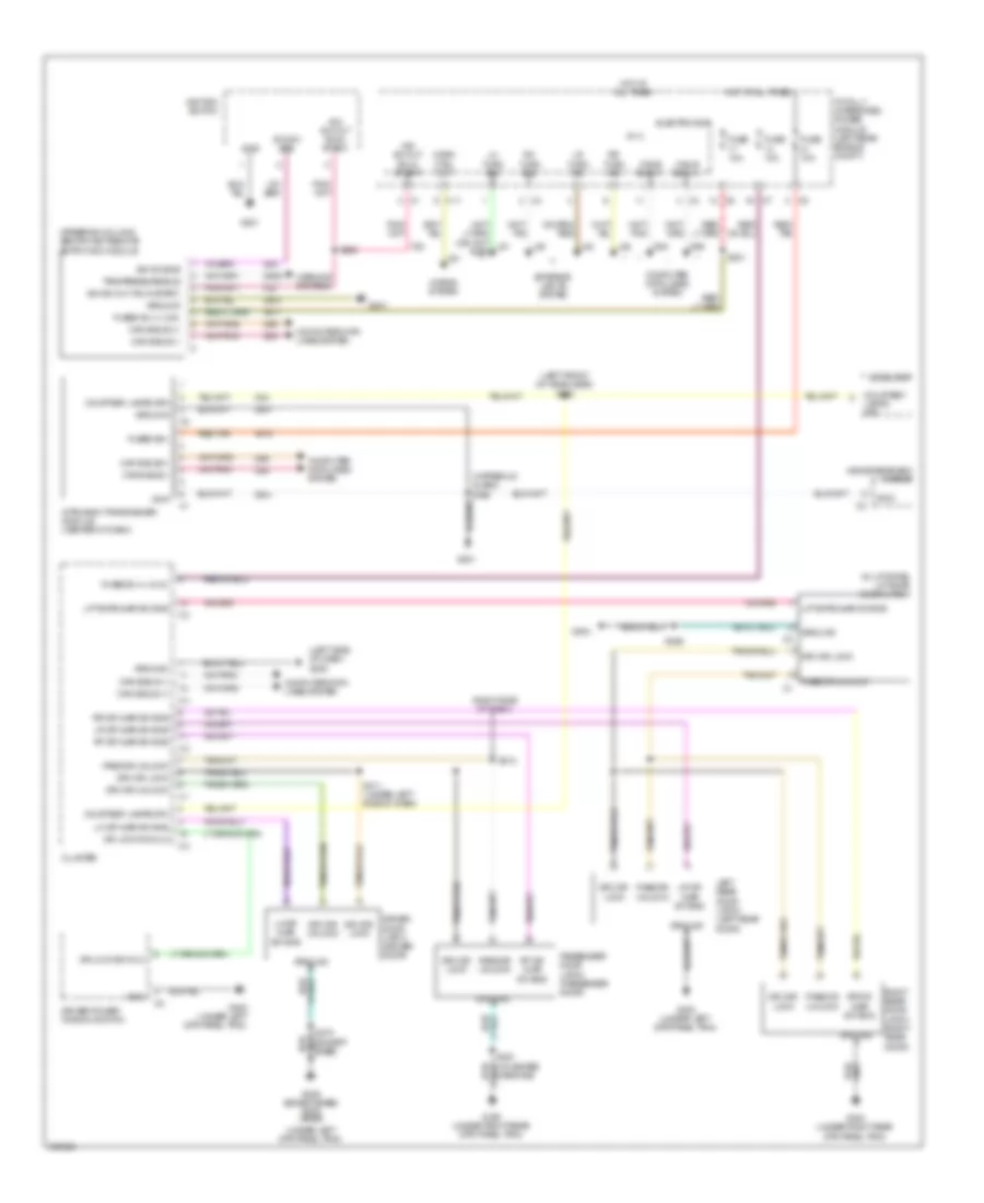 Power Door Locks Wiring Diagram for Jeep Patriot Limited 2009