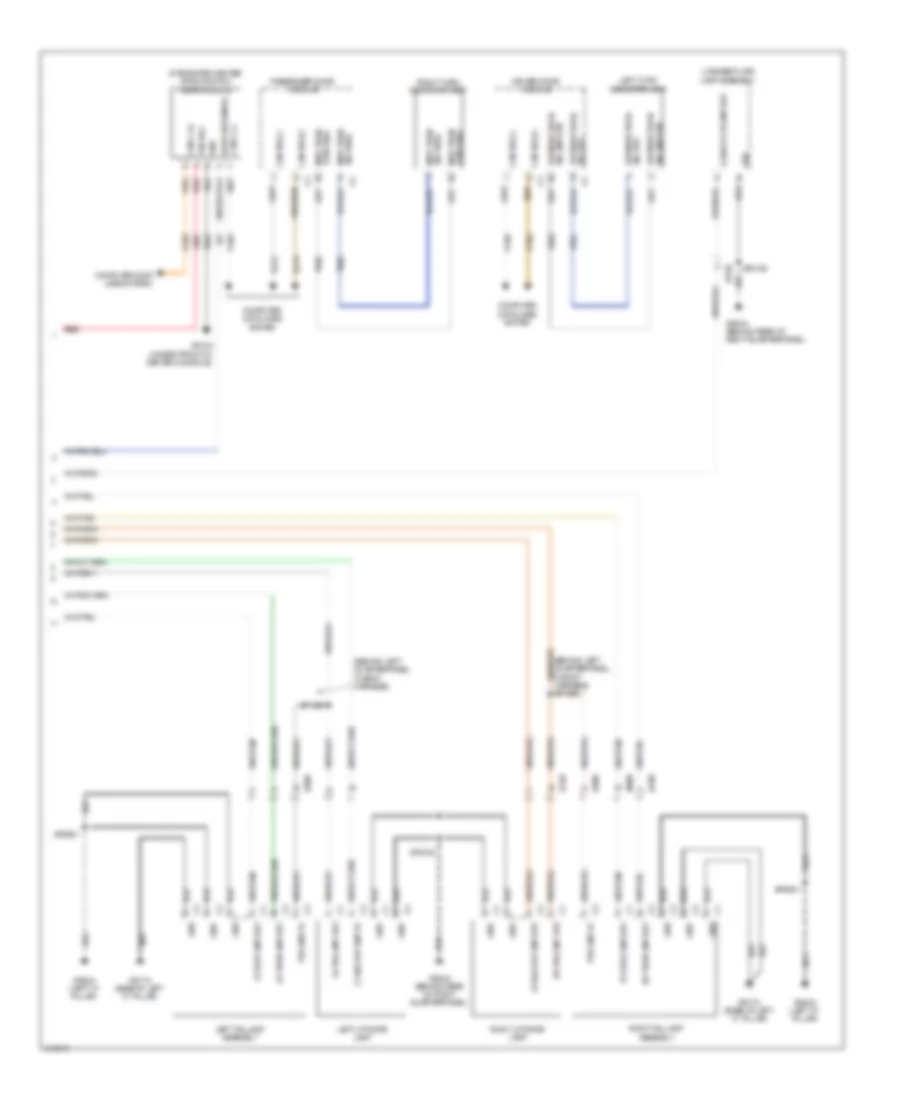 Exterior Lamps Wiring Diagram, Premium (2 of 2) for Jeep Grand Cherokee Limited 2014