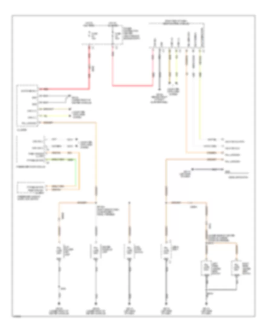 Instrument Illumination Wiring Diagram for Jeep Grand Cherokee Limited 2014