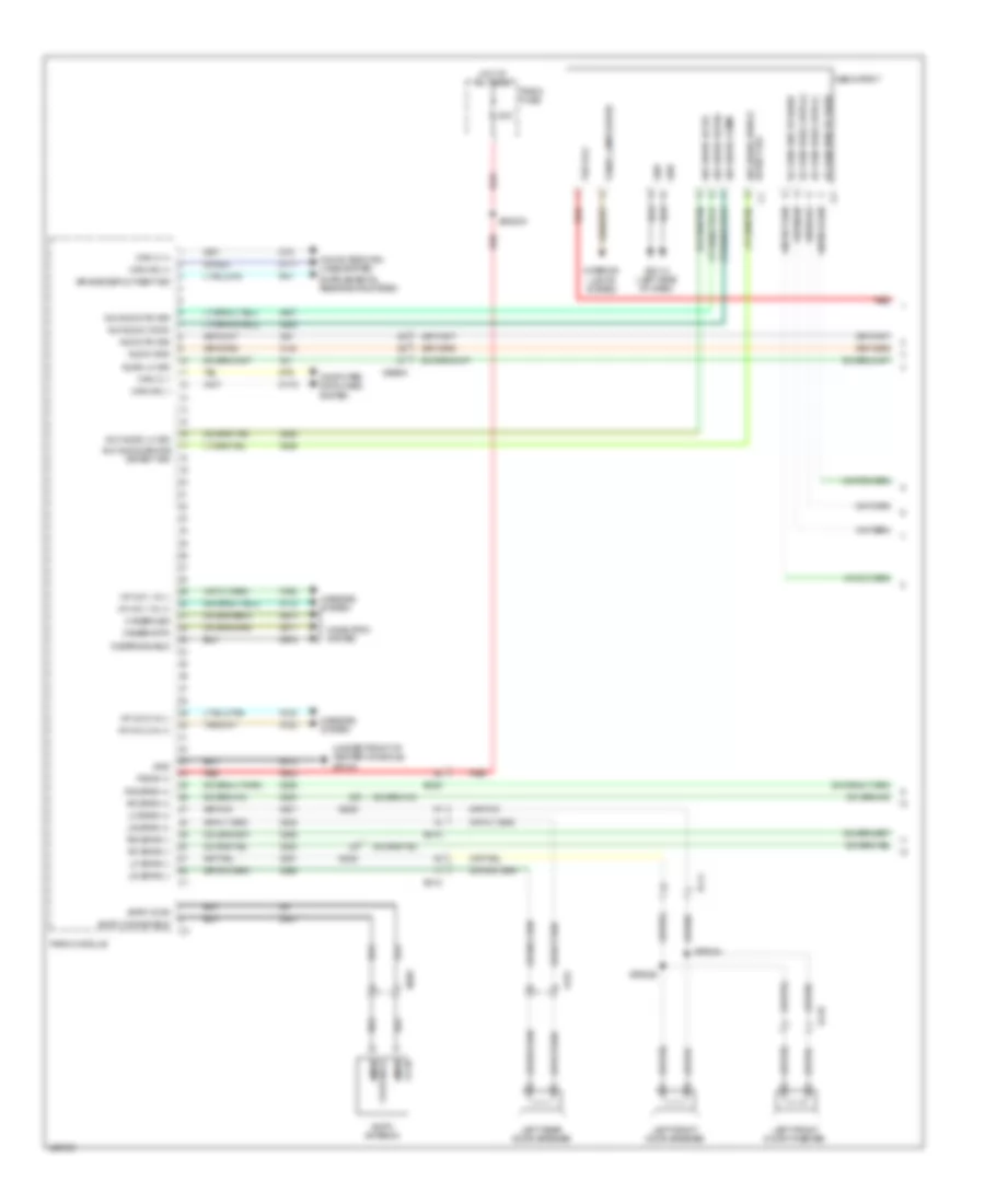 Radio Wiring Diagram Base 1 of 2 for Jeep Grand Cherokee Limited 2014
