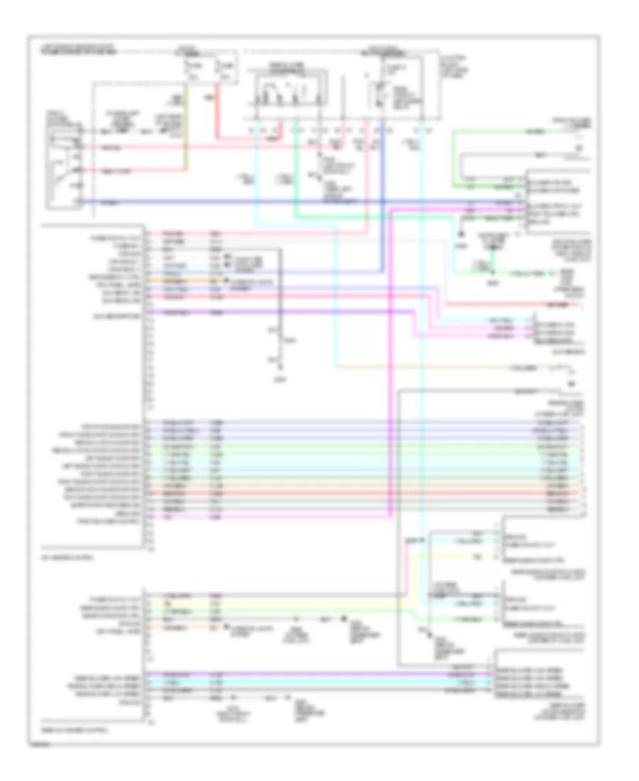 Automatic A C Wiring Diagram 1 of 2 for Jeep Commander Limited 2007
