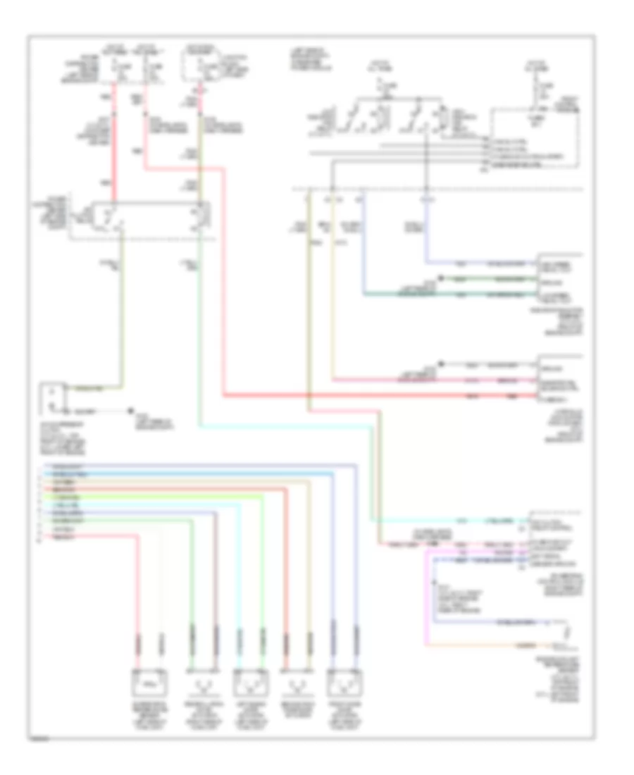 Manual AC Wiring Diagram (2 of 2) for Jeep Commander Limited 2007