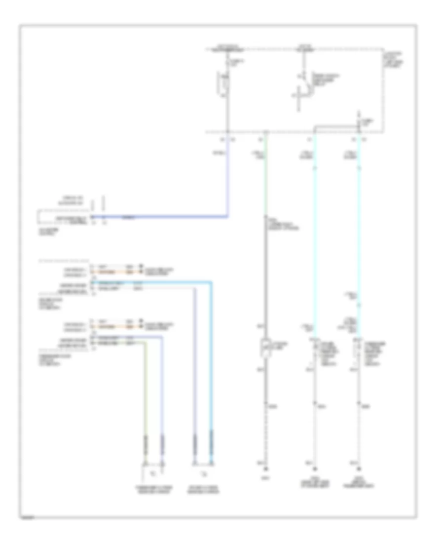 Defoggers Wiring Diagram for Jeep Commander Limited 2007