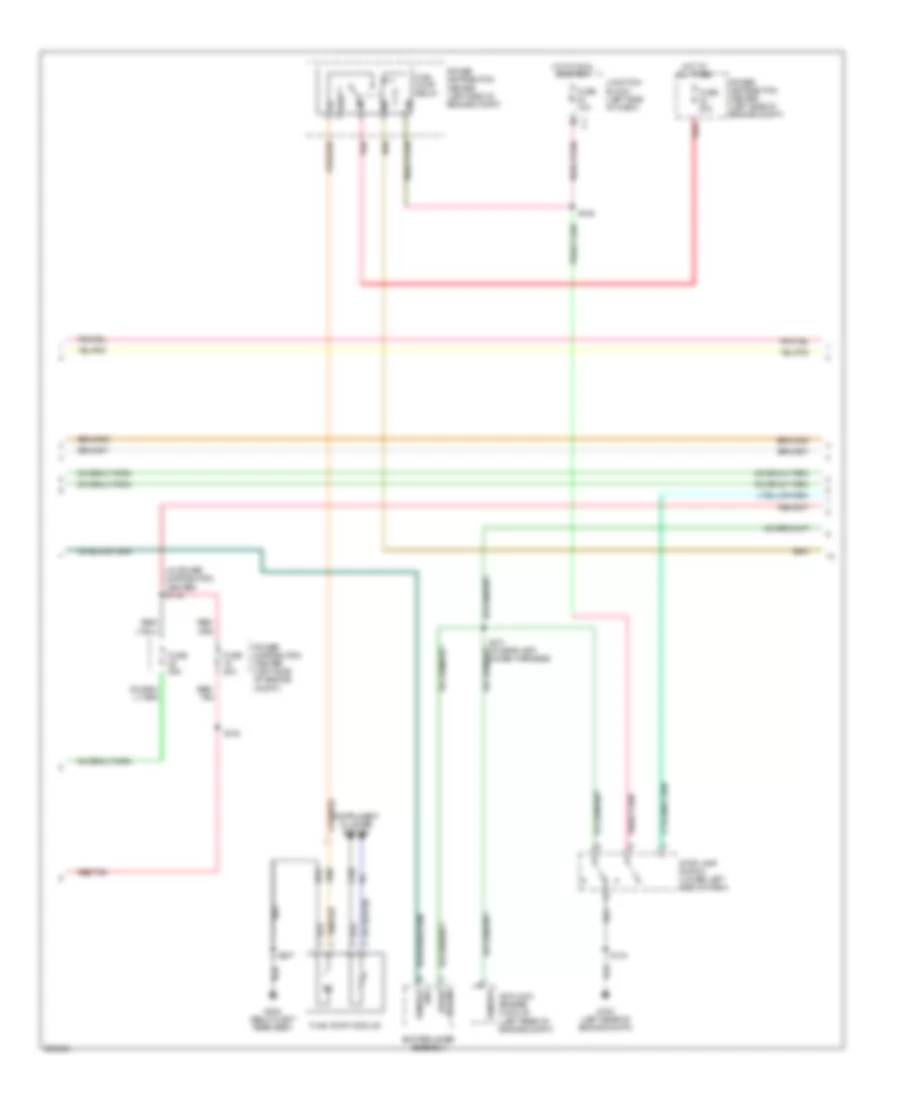 3.7L, Engine Performance Wiring Diagram (4 of 5) for Jeep Commander Limited 2007