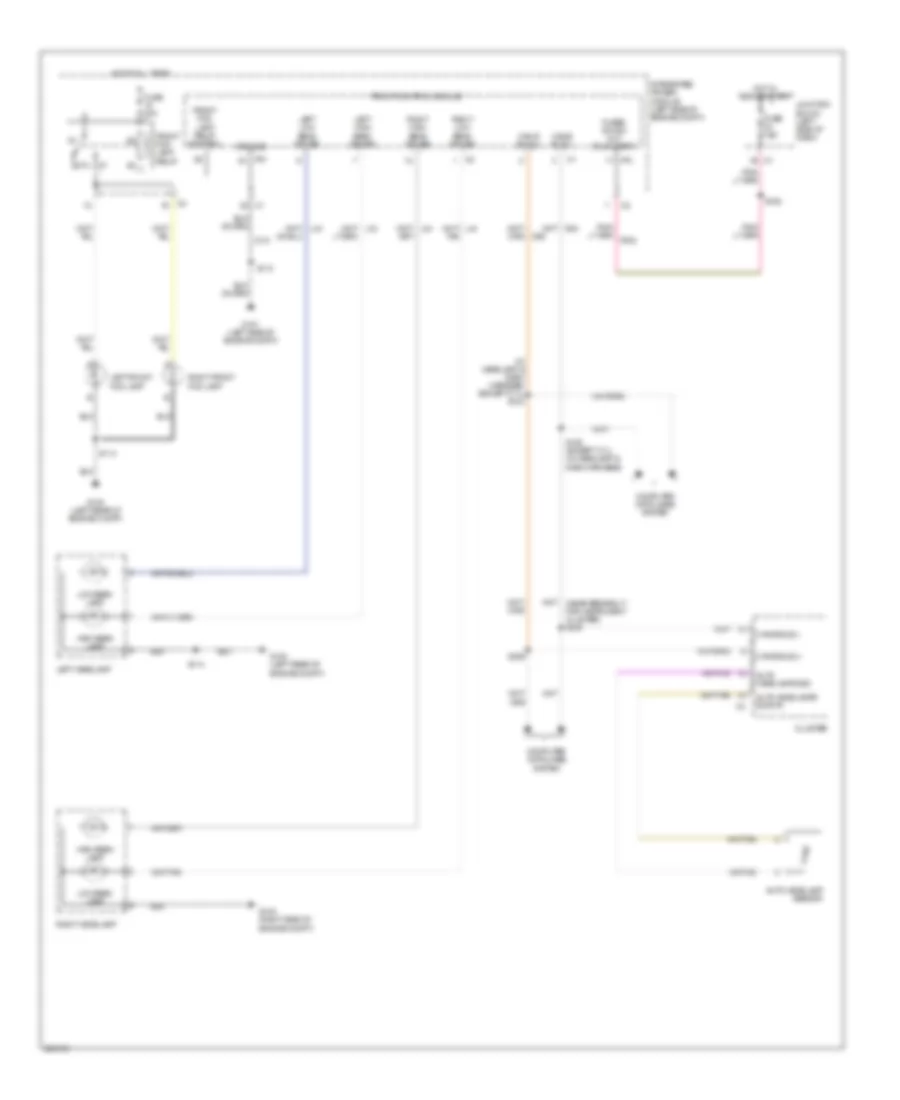 Headlights Wiring Diagram for Jeep Commander Limited 2007
