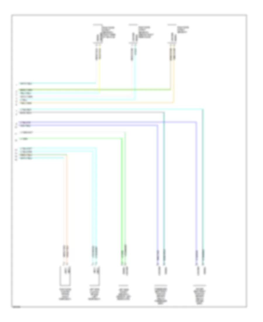 Supplemental Restraints Wiring Diagram 2 of 2 for Jeep Commander Limited 2007