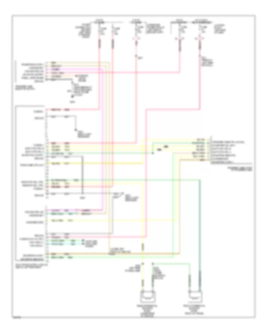 4.7L, 4WD Wiring Diagram for Jeep Commander Limited 2007