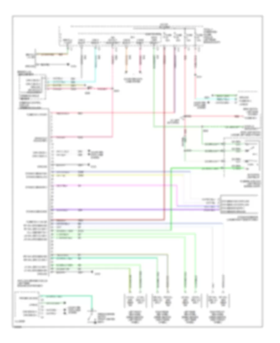 Anti-lock Brakes Wiring Diagram for Jeep Patriot Sport 2009