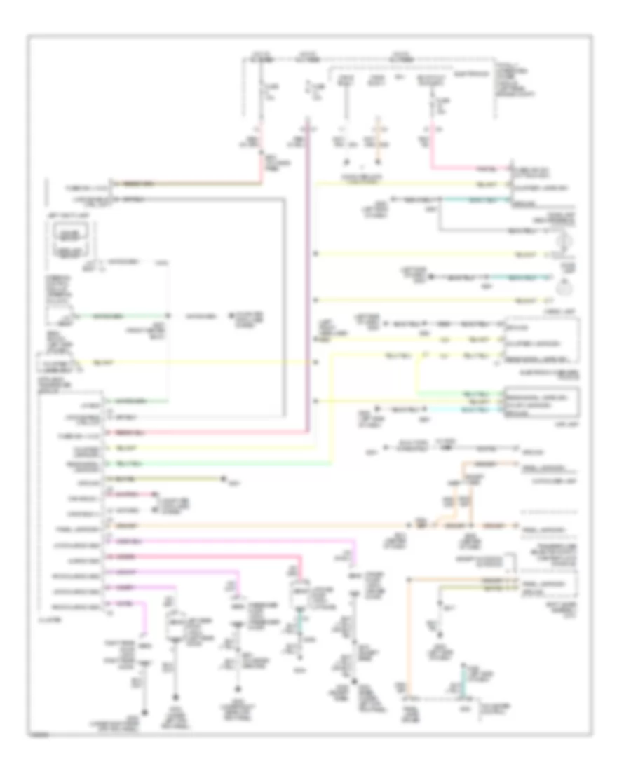 Interior Lights Wiring Diagram for Jeep Patriot Sport 2009