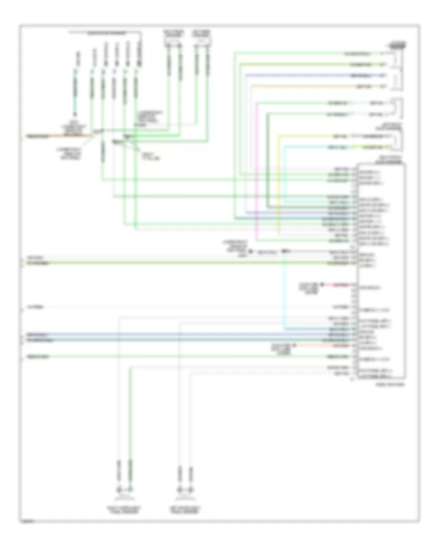 Radio Wiring Diagram, Premium (2 of 2) for Jeep Patriot Sport 2009