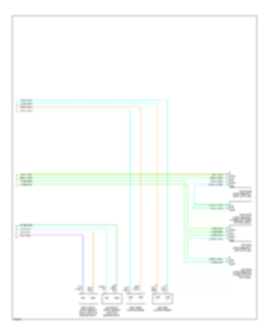 Supplemental Restraints Wiring Diagram (2 of 2) for Jeep Patriot Sport 2009