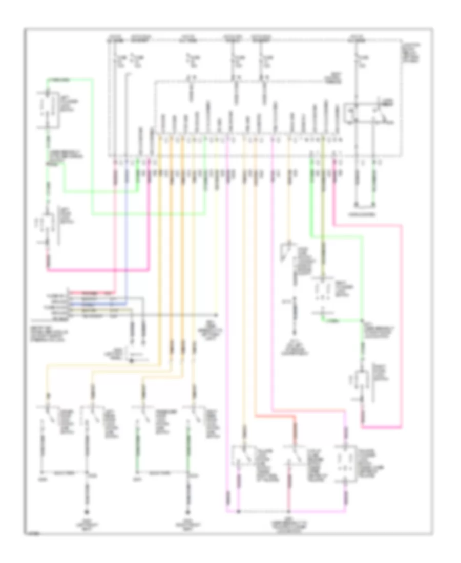 Anti-theft Wiring Diagram for Jeep Liberty Limited 2003