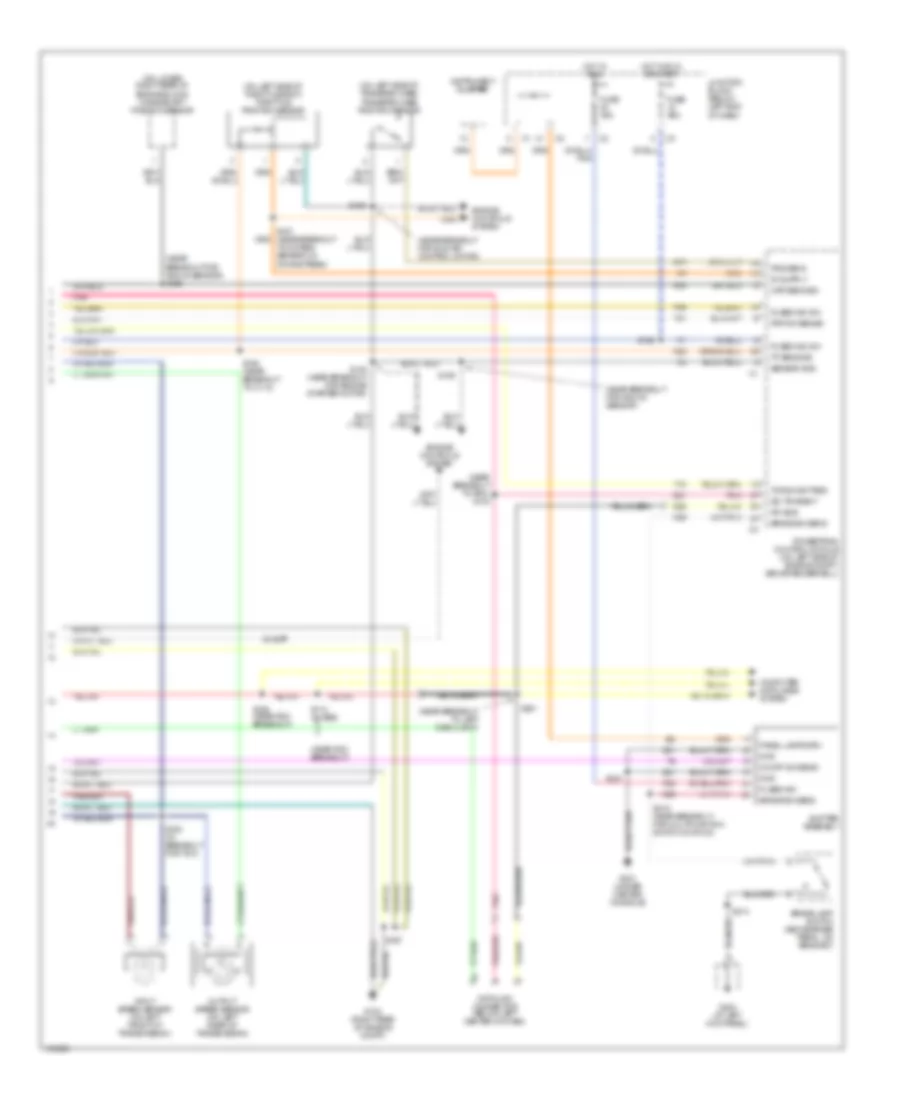 3 7L A T Wiring Diagram 42RLE 2 of 2 for Jeep Liberty Limited 2003