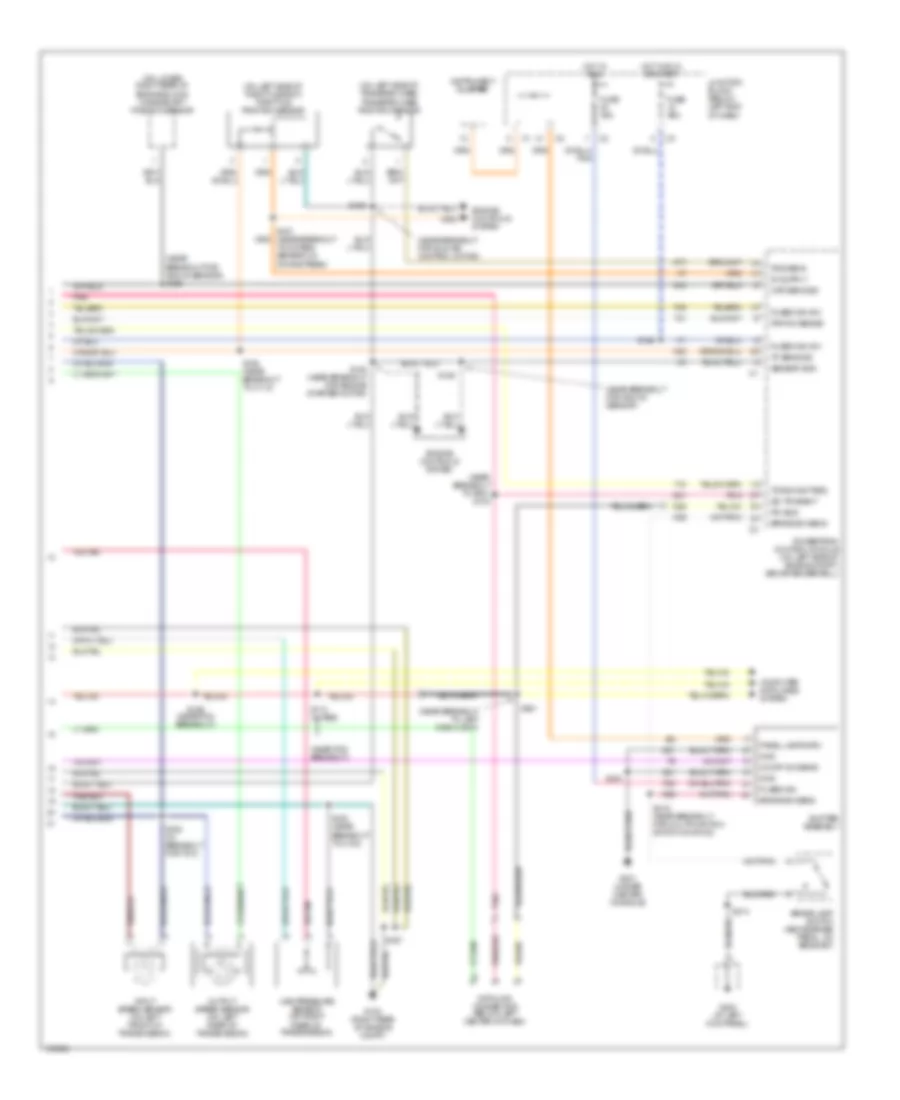 3 7L A T Wiring Diagram 45RFE 2 of 2 for Jeep Liberty Limited 2003