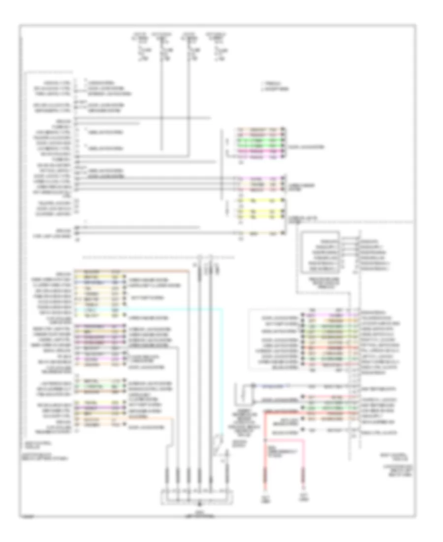 Body Control Modules Wiring Diagram for Jeep Liberty Renegade 2003