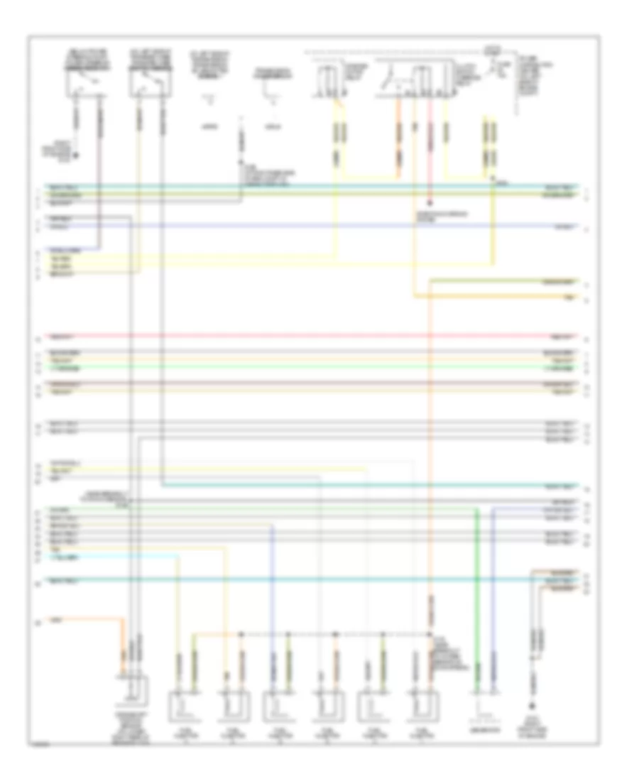 3.7L, Engine Performance Wiring Diagram (2 of 4) for Jeep Liberty Renegade 2003