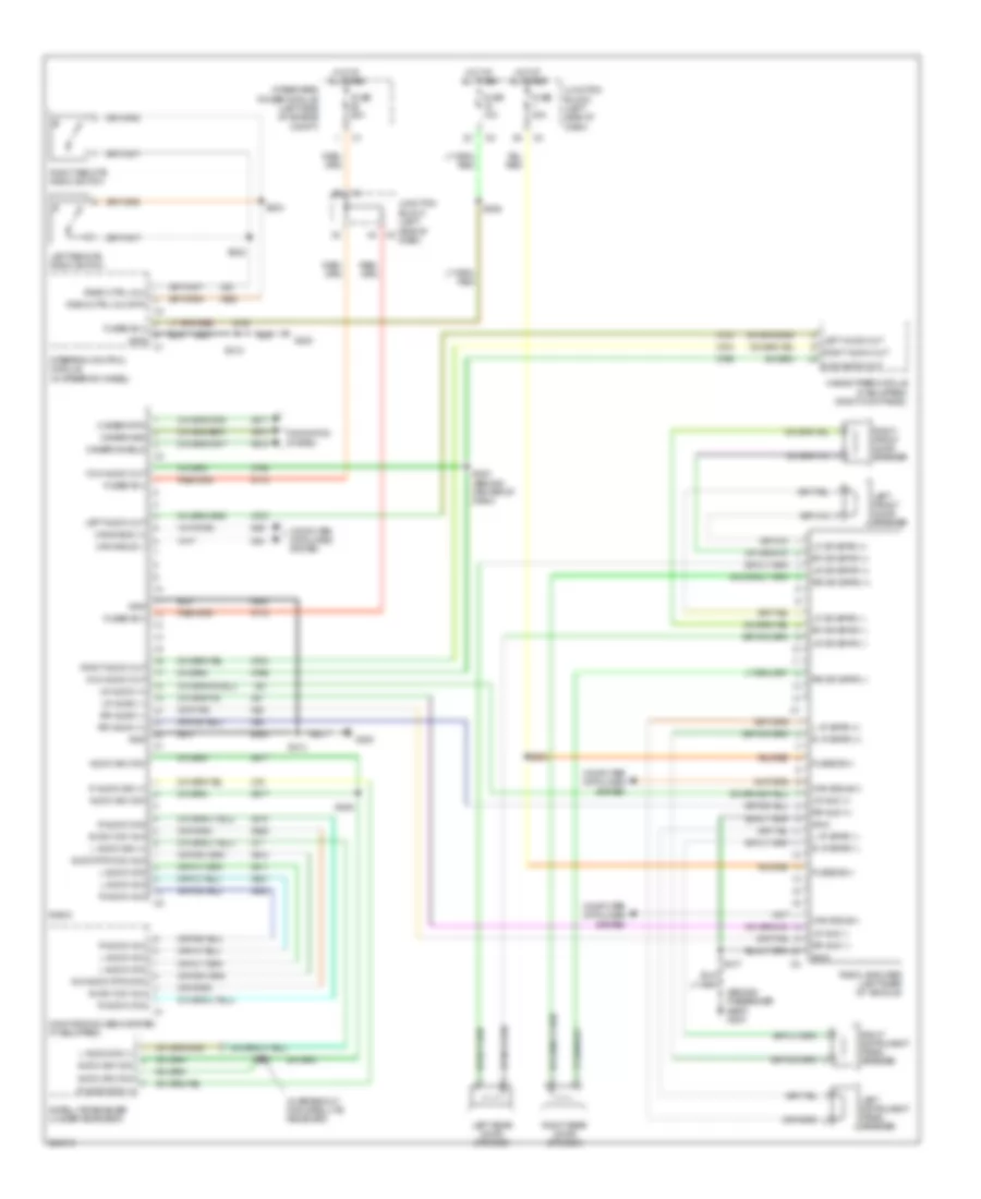 Radio Wiring Diagram Premium for Jeep Commander Sport 2007