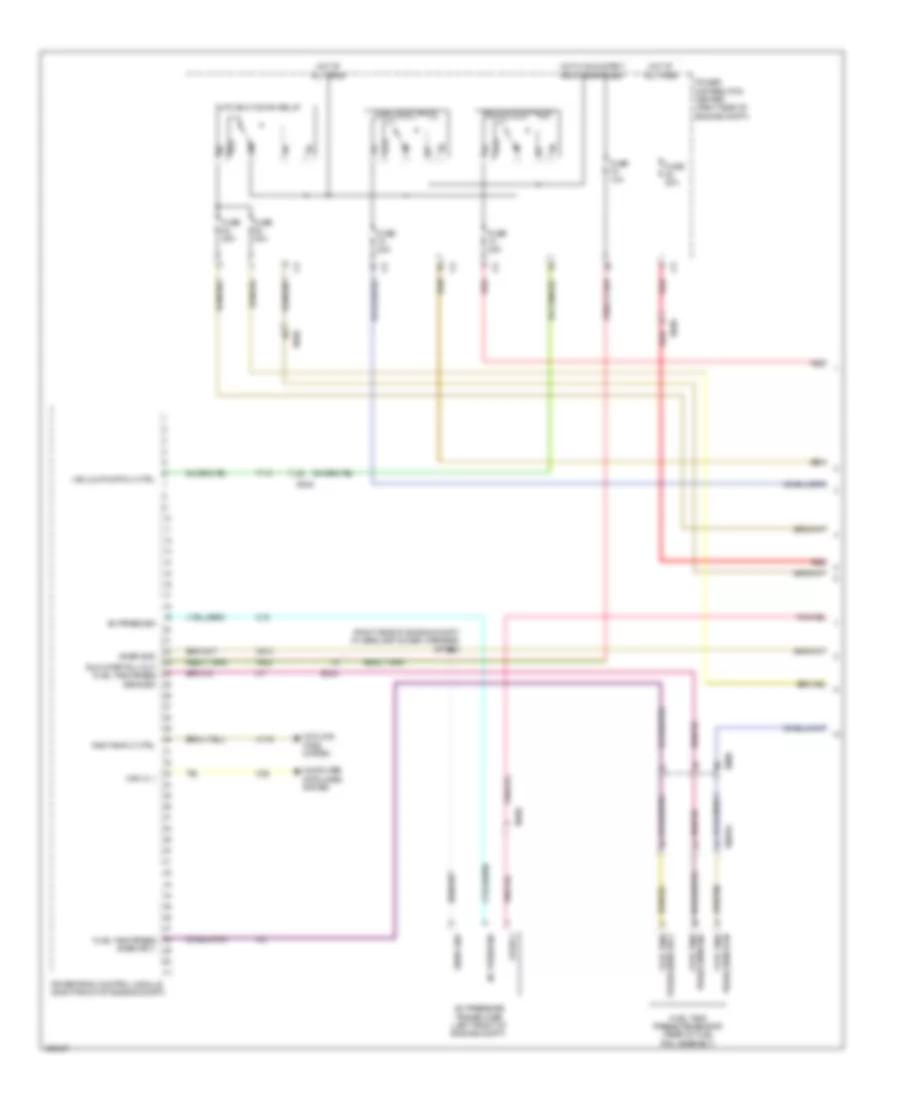 5.7L, Engine Performance Wiring Diagram (1 of 6) for Jeep Grand Cherokee SRT 2014