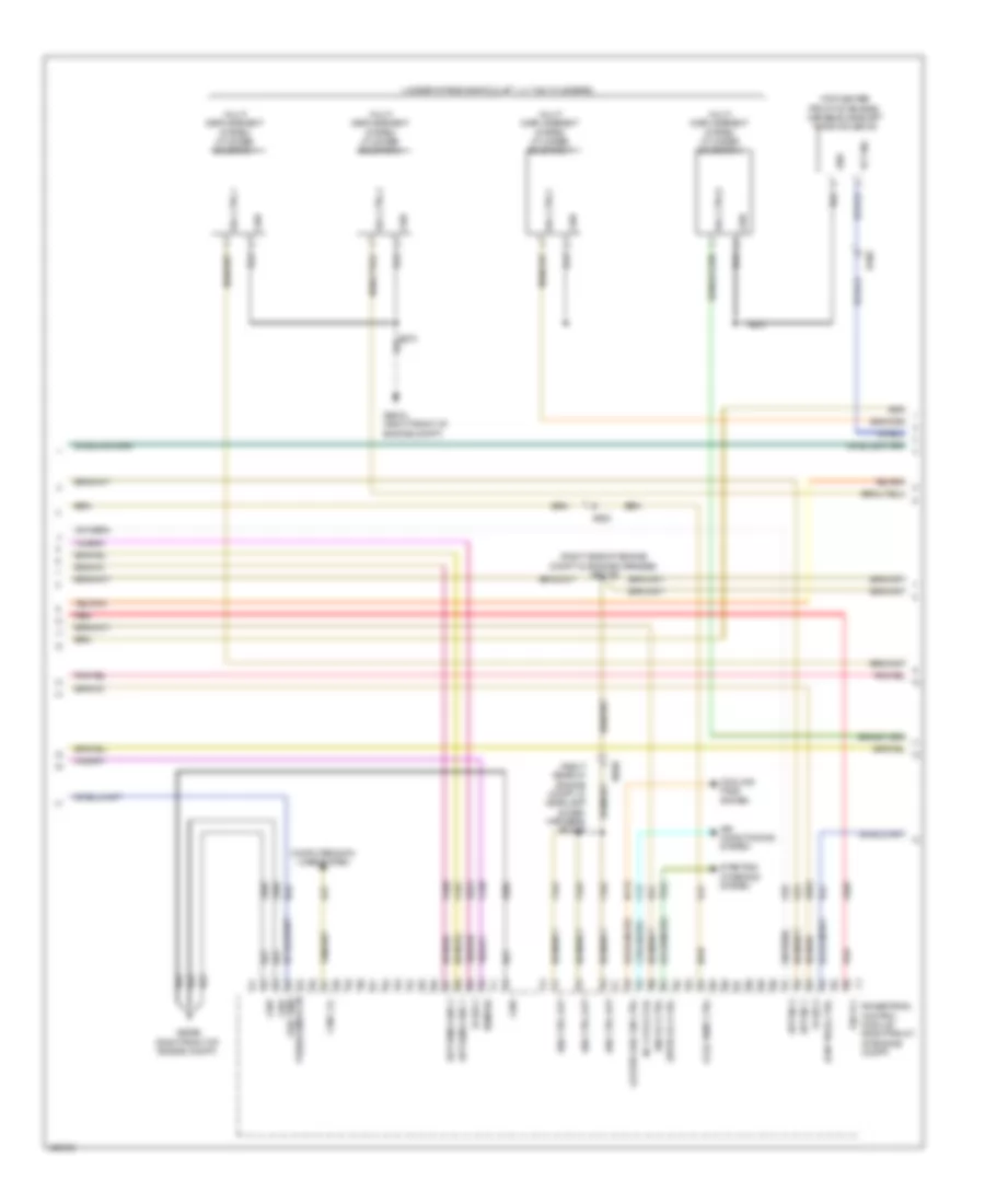 6.4L, Engine Performance Wiring Diagram (3 of 6) for Jeep Grand Cherokee SRT 2014