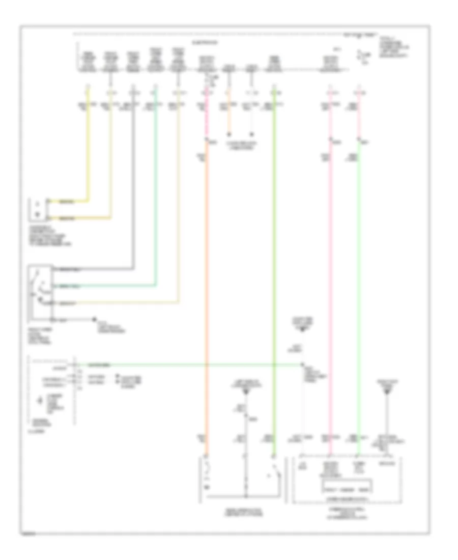 Wiper Washer Wiring Diagram for Jeep Compass Limited 2007