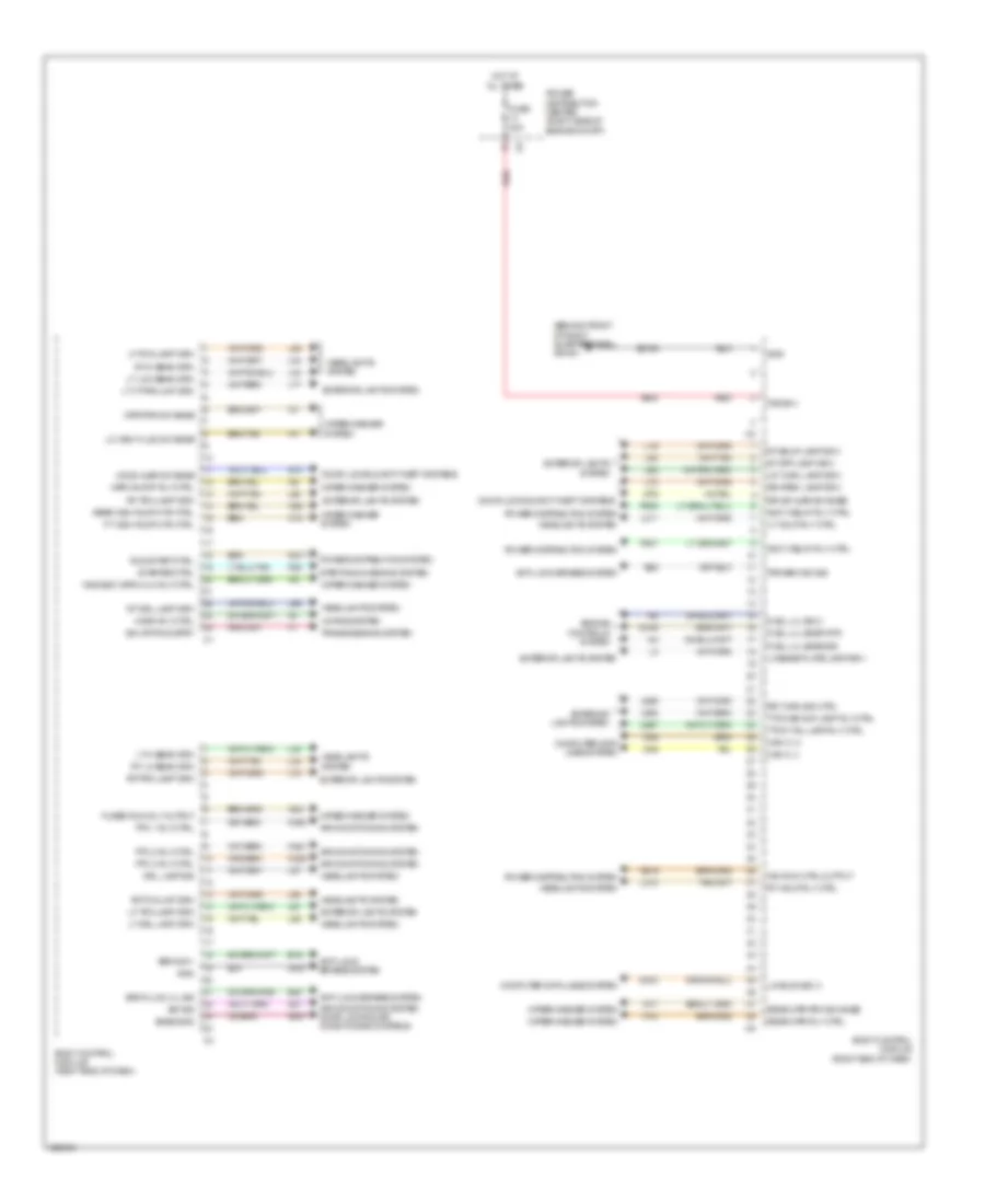 Body Control Modules Wiring Diagram 1 of 2 for Jeep Grand Cherokee Summit 2014