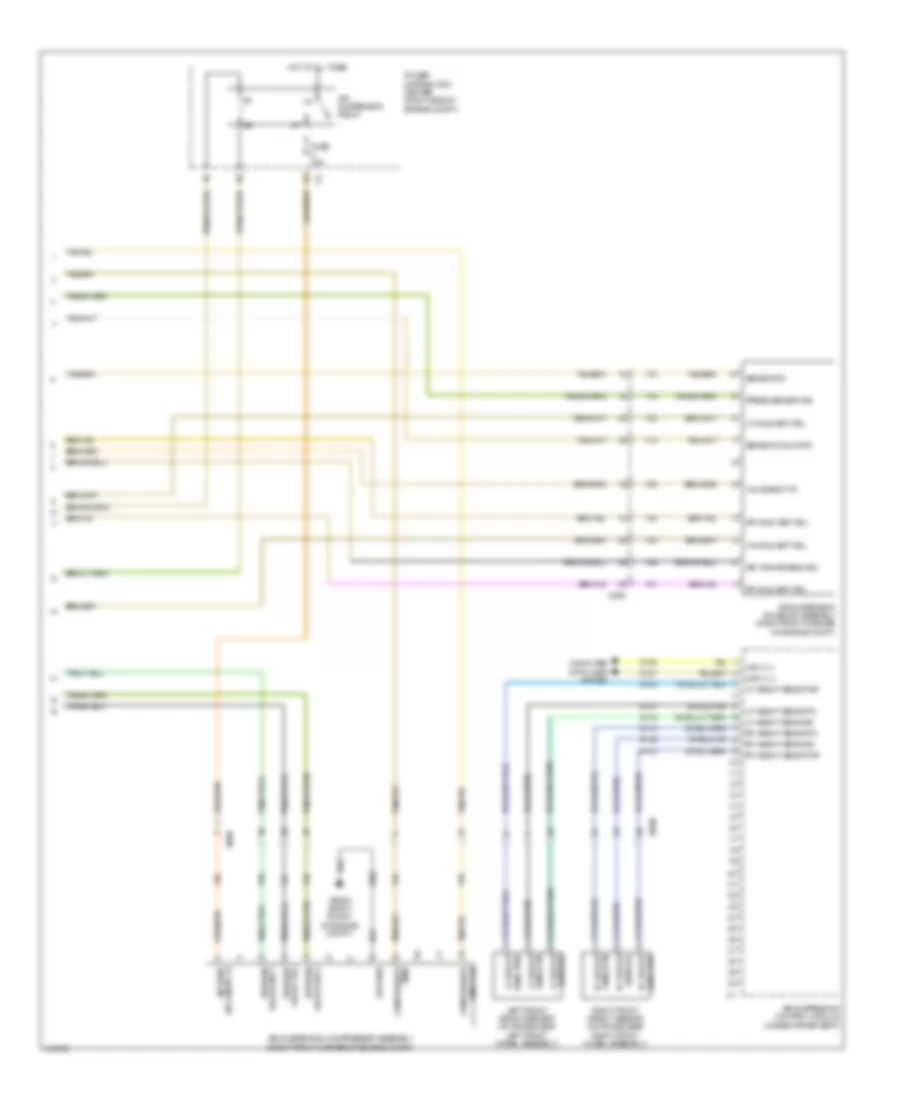 Electronic Air Suspension Wiring Diagram (2 of 2) for Jeep Grand Cherokee Summit 2014