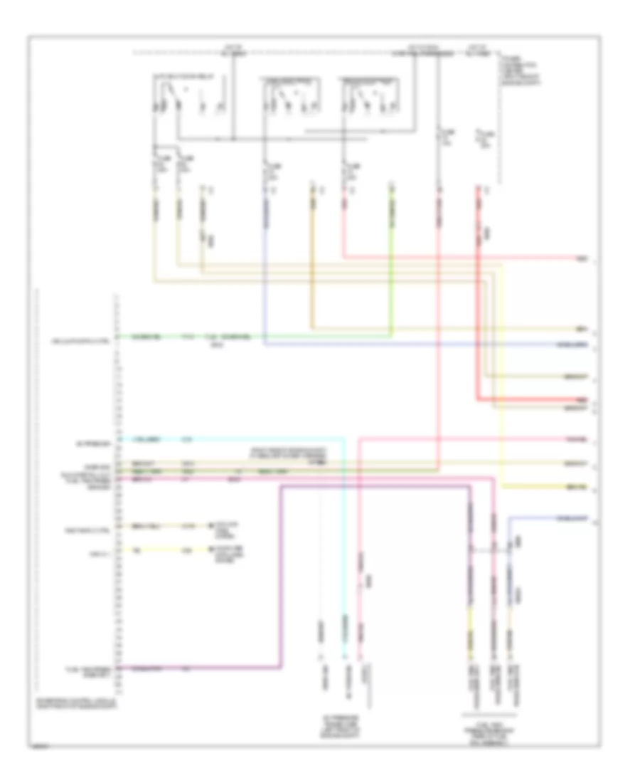 6.4L, Engine Performance Wiring Diagram (1 of 6) for Jeep Grand Cherokee Summit 2014