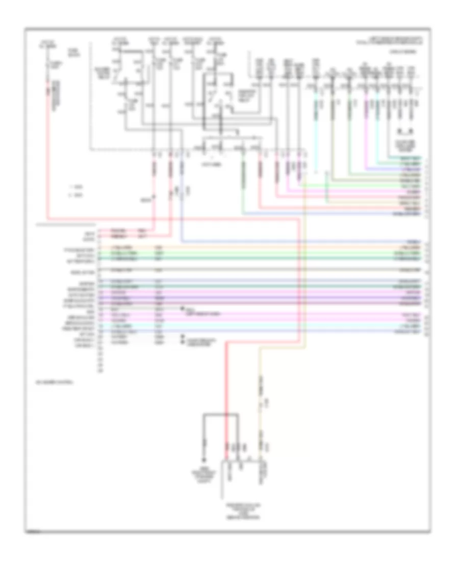 Automatic AC Wiring Diagram (1 of 2) for Jeep Grand Cherokee Limited 2012
