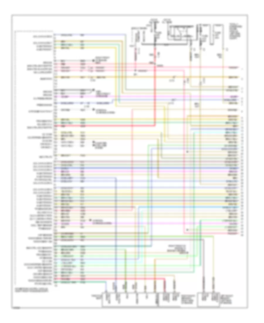 5 7L Engine Performance Wiring Diagram 1 of 5 for Jeep Grand Cherokee Limited 2012