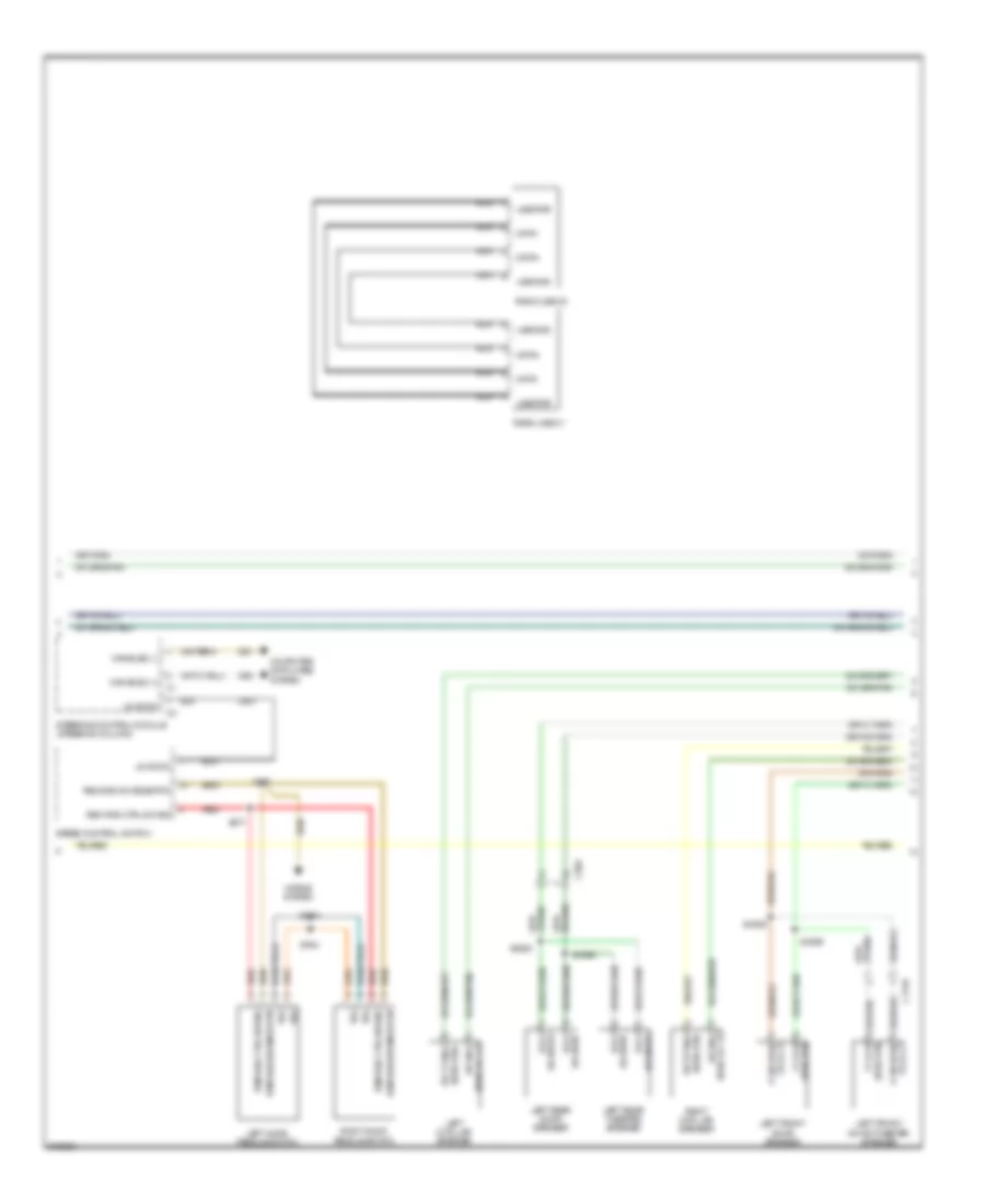 Radio Wiring Diagram 2 of 3 for Jeep Grand Cherokee Limited 2012