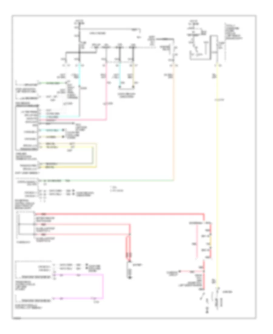 3.6L, Starting Wiring Diagram for Jeep Grand Cherokee Limited 2012