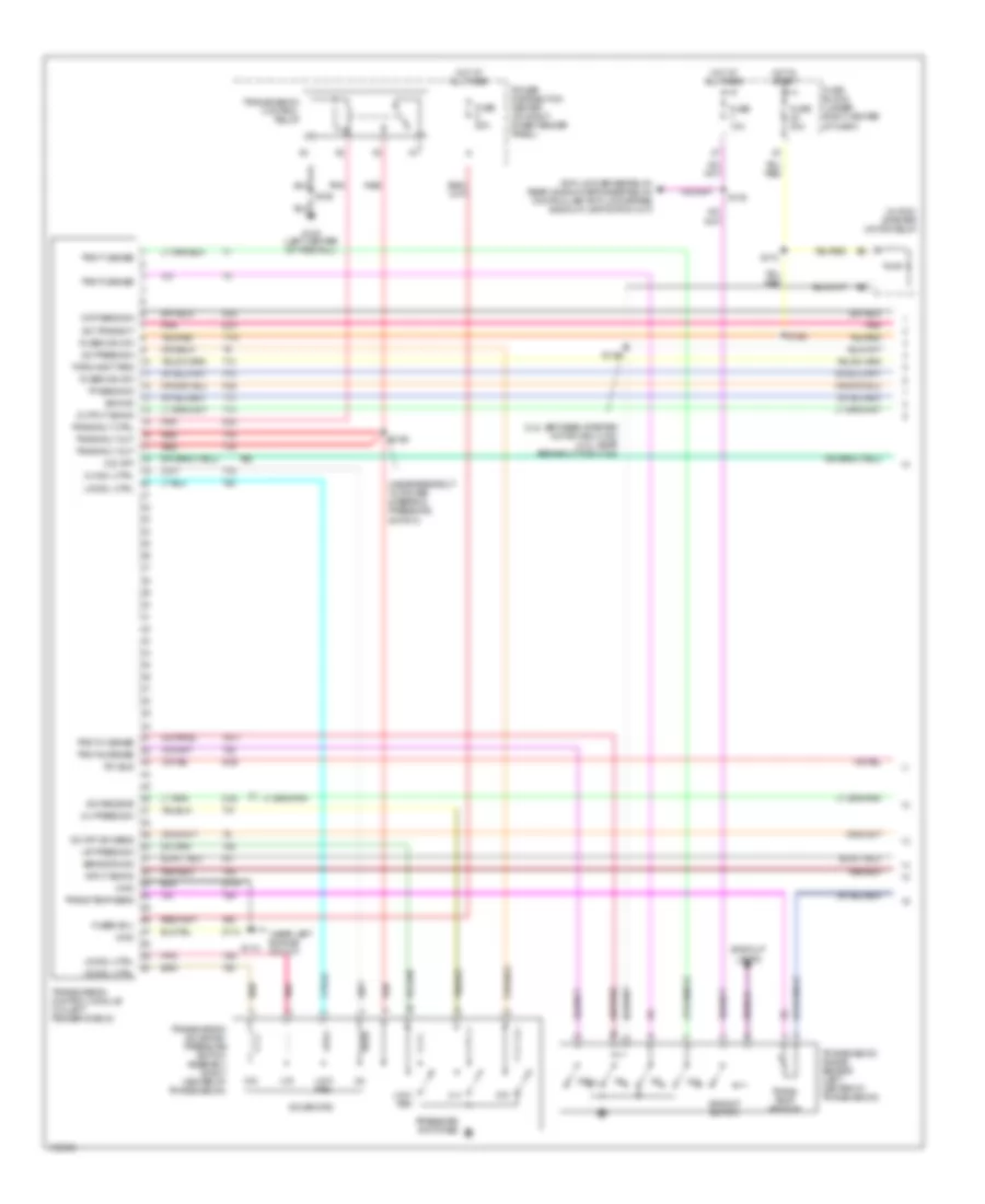A T Wiring Diagram 1 of 2 for Jeep Wrangler Rubicon 2003