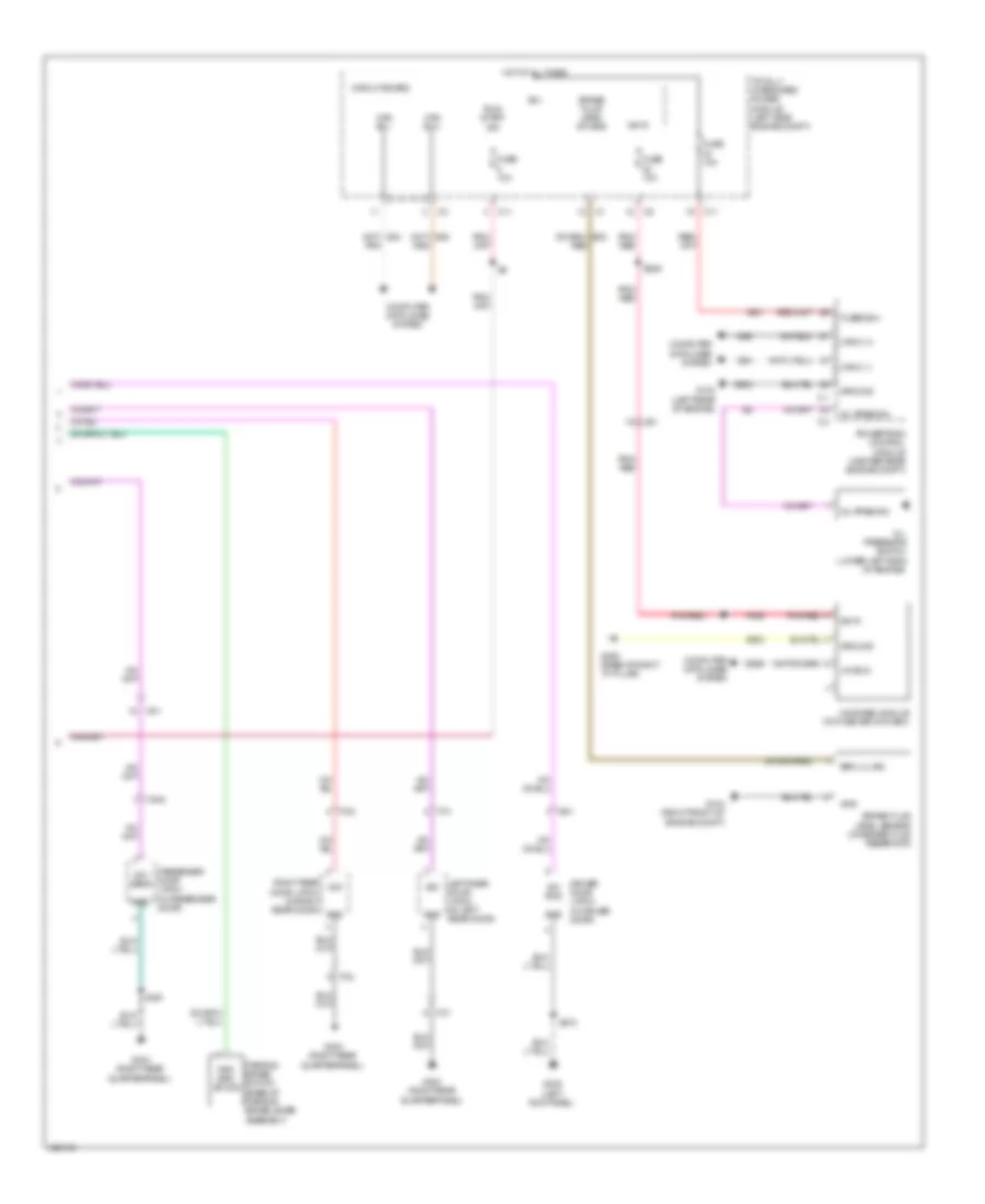 Instrument Cluster Wiring Diagram (2 of 2) for Jeep Patriot Latitude 2014