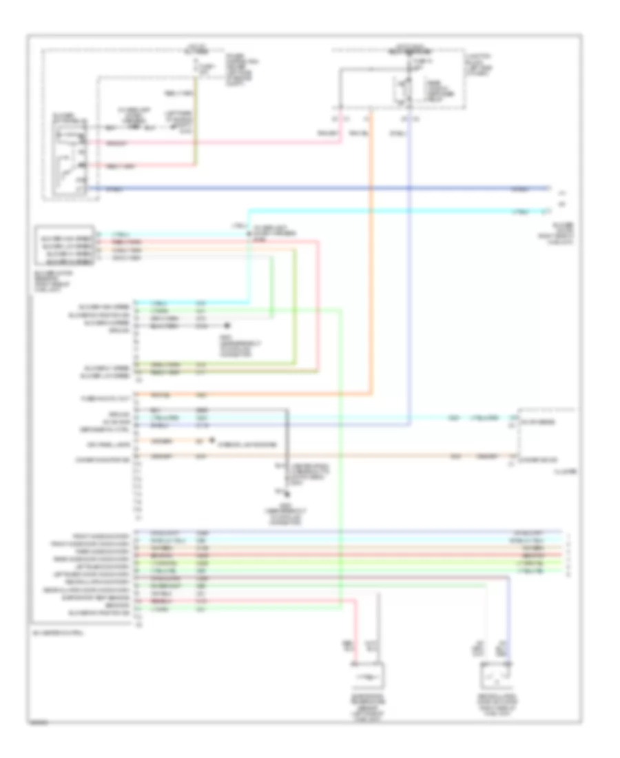 Manual A C Wiring Diagram 1 of 2 for Jeep Grand Cherokee Laredo 2007