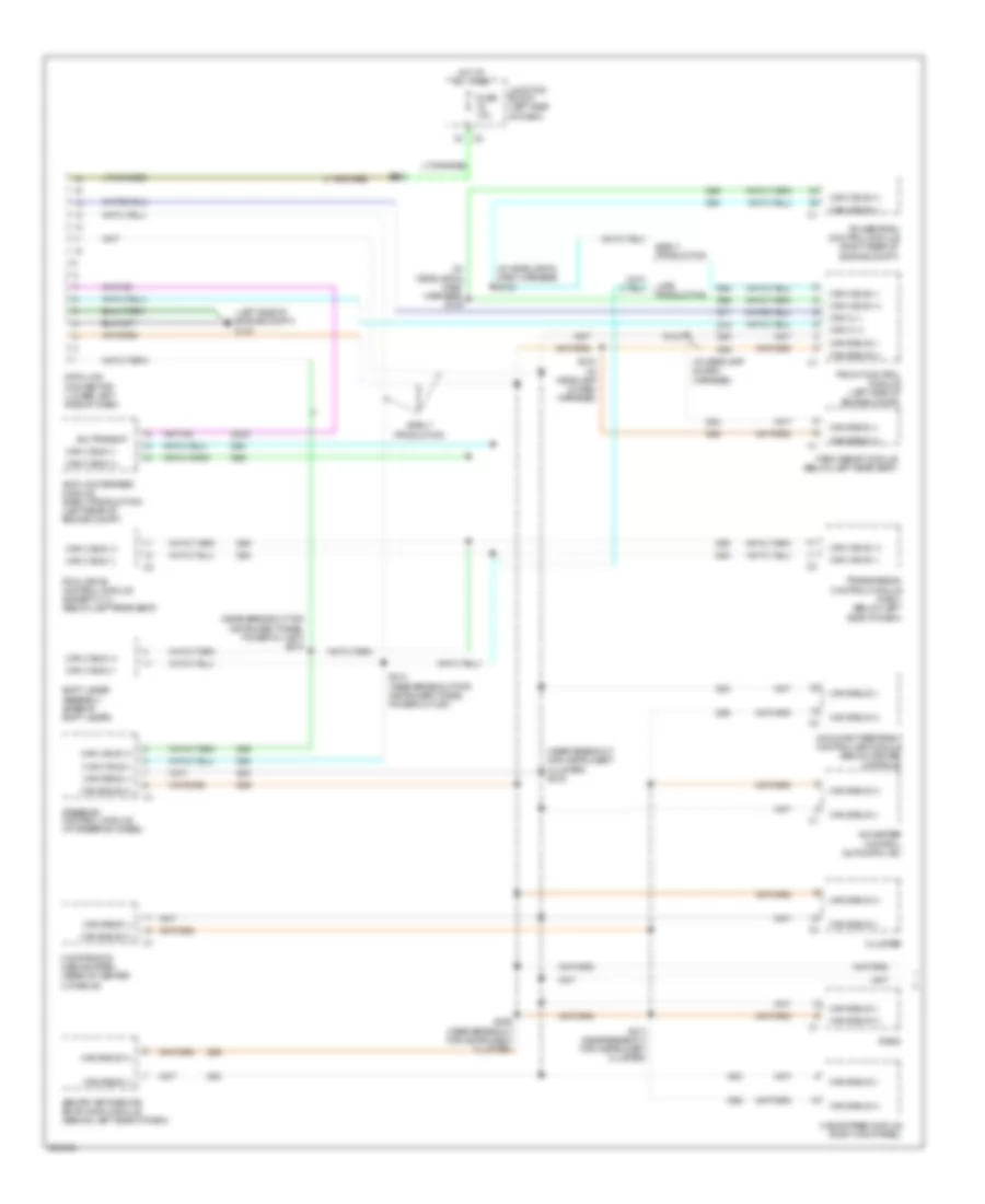 Computer Data Lines Wiring Diagram 1 of 2 for Jeep Grand Cherokee Laredo 2007