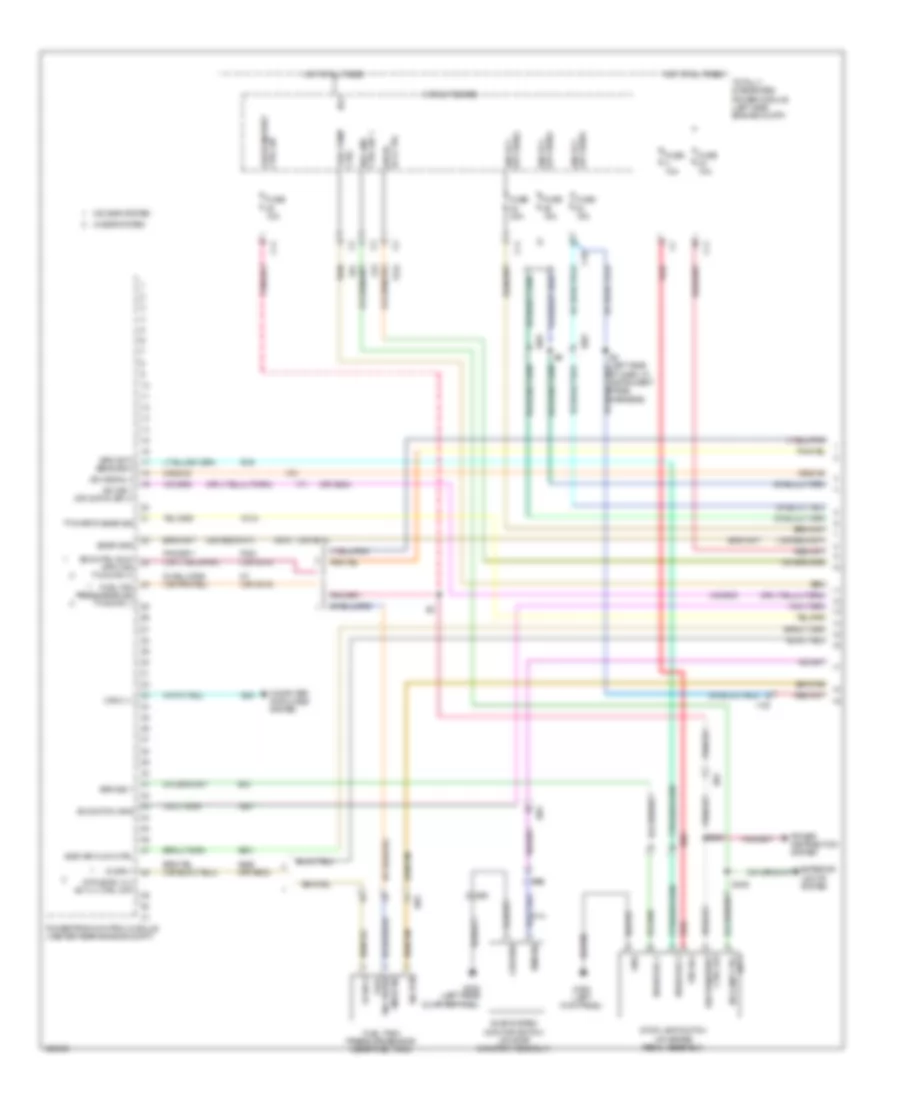 2.4L, Engine Performance Wiring Diagram (1 of 5) for Jeep Patriot Limited 2014