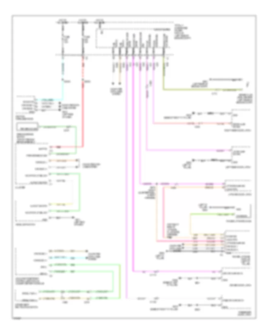 Chime Wiring Diagram for Jeep Grand Cherokee Overland Summit 2012