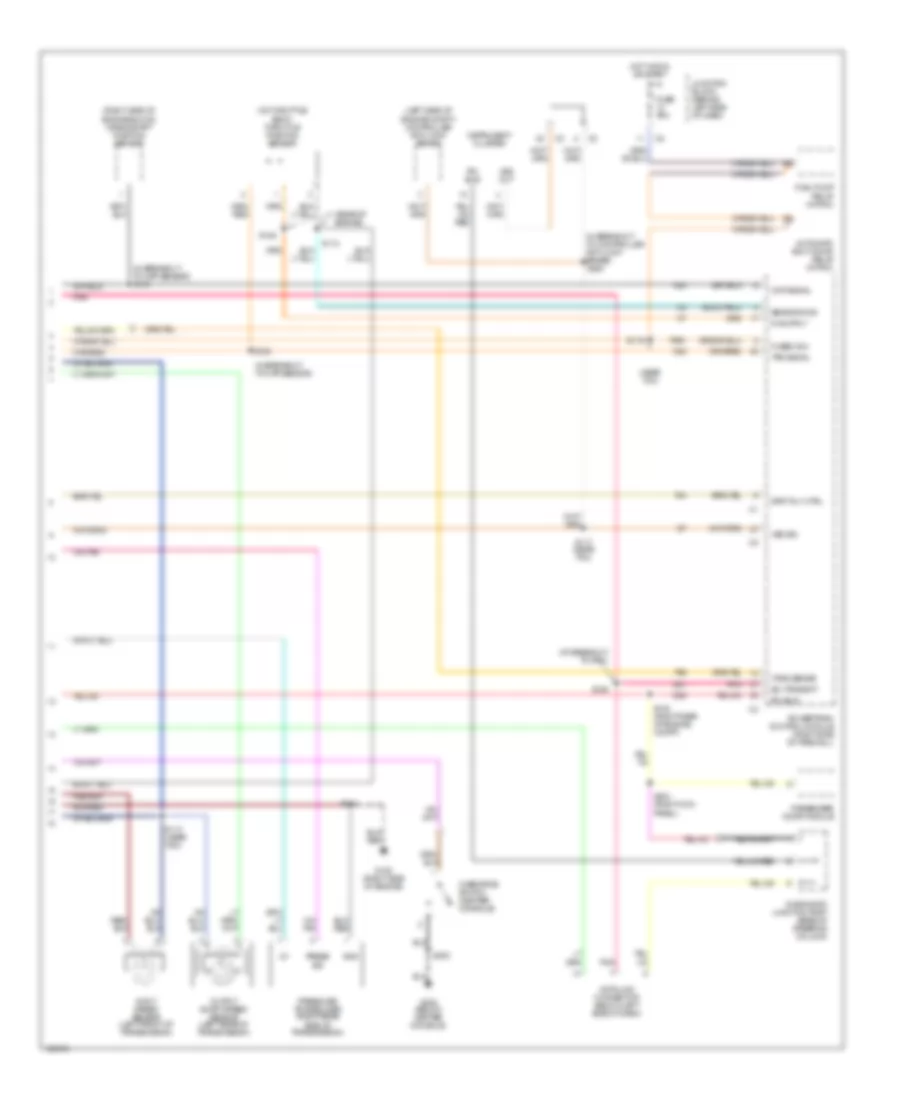 4 7L A T Wiring Diagram 2 of 2 for Jeep Grand Cherokee Laredo 1999