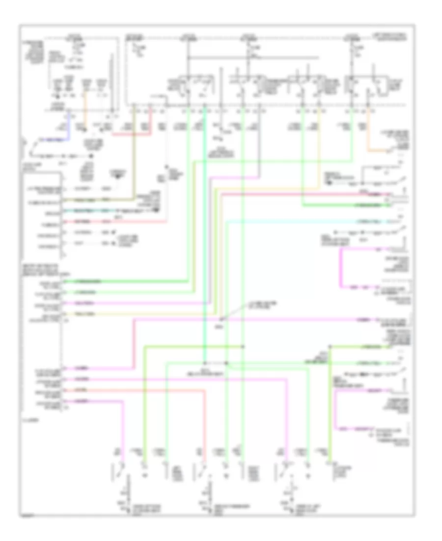 Anti-theft Wiring Diagram for Jeep Grand Cherokee Limited 2007