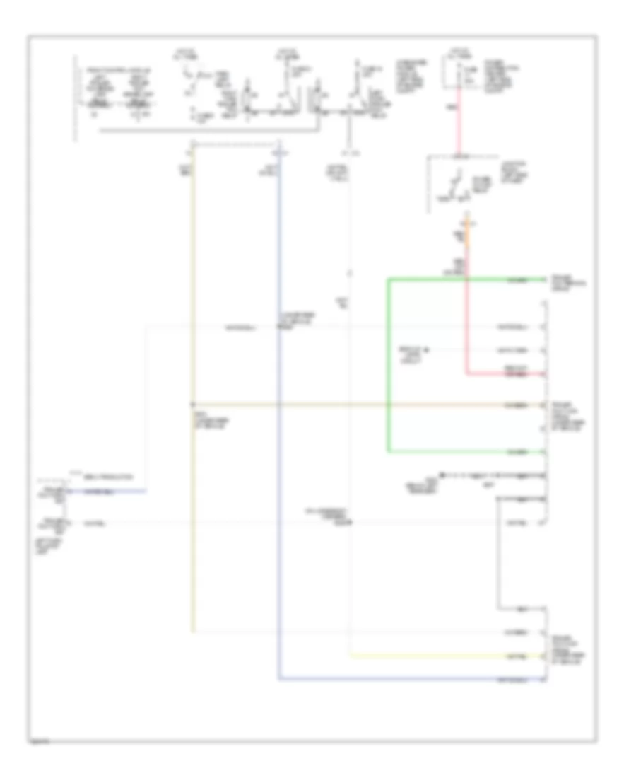 Trailer Tow Wiring Diagram for Jeep Grand Cherokee Limited 2007