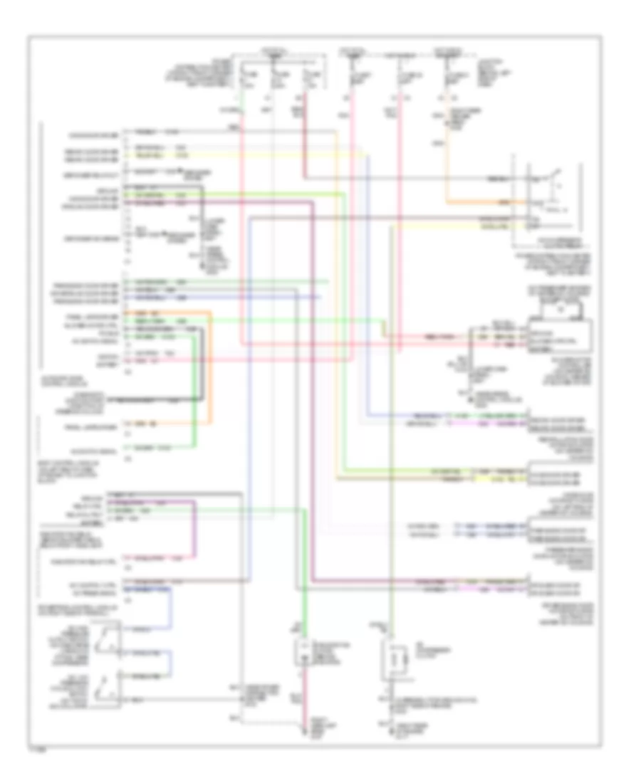 Automatic A C Wiring Diagram for Jeep Grand Cherokee Limited 1999