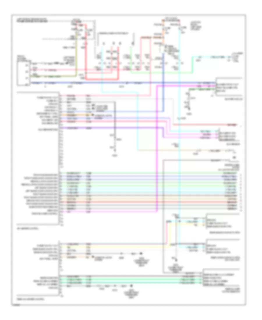 Automatic A C Wiring Diagram 1 of 2 for Jeep Commander Limited 2010
