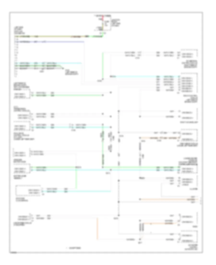 Computer Data Lines Wiring Diagram 1 of 2 for Jeep Commander Limited 2010