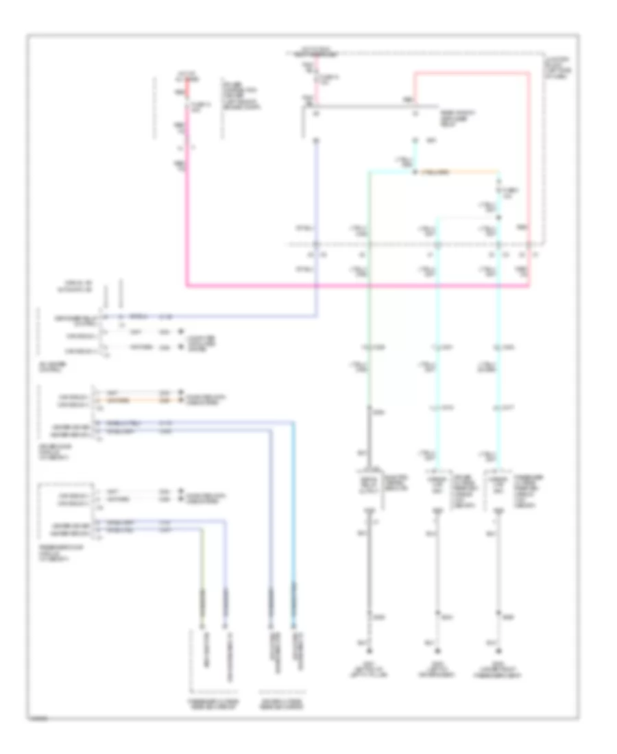 Defoggers Wiring Diagram for Jeep Commander Limited 2010