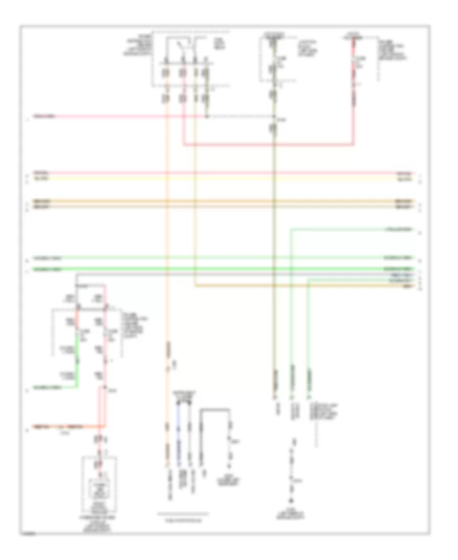 3.7L, Engine Performance Wiring Diagram (4 of 5) for Jeep Commander Limited 2010