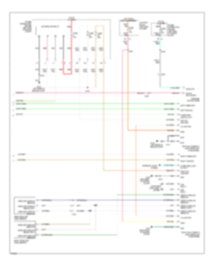 Headlights Wiring Diagram (2 of 2) for Jeep Commander Limited 2010