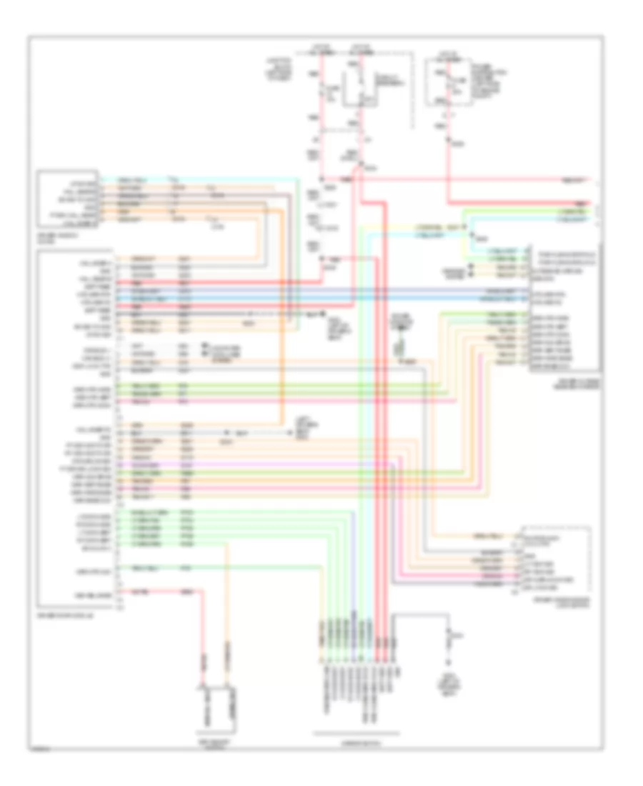 Memory Systems Wiring Diagram (2 of 3) for Jeep Commander Limited 2010