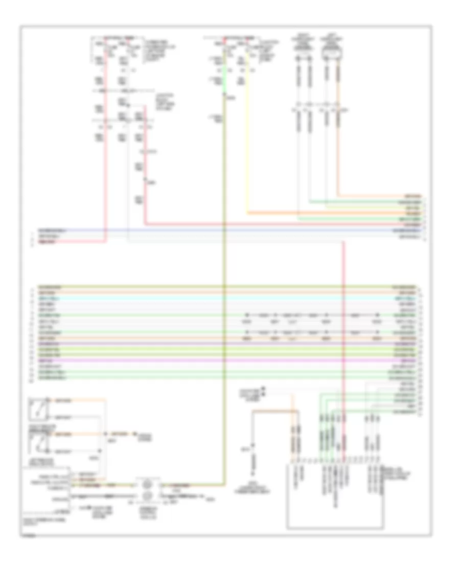 Radio Wiring Diagram 2 of 3 for Jeep Commander Limited 2010